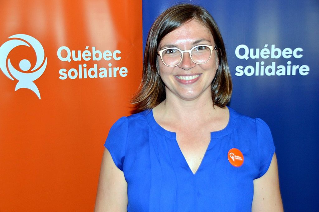 Sarah Sy La candidate de Québec solidaire dans Johnson Sarah Saint-Cyr Lanoie ...