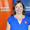 La candidate de Québec solidaire dans Johnson Sarah Saint-Cyr Lanoie prend position sur l’agriculture écoresponsable