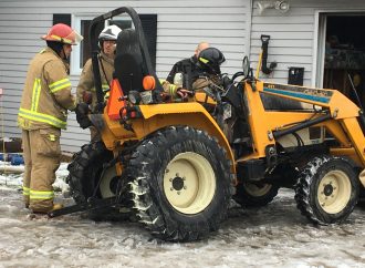 Un homme grièvement blessé dans un incendie de tracteur à Notre-Dame-du-Bon-Conseil