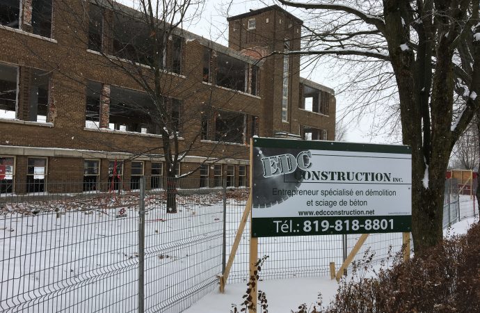 Centre Saint-Paul de Drummondville: Les travaux de démolitions sont officiellement commencés