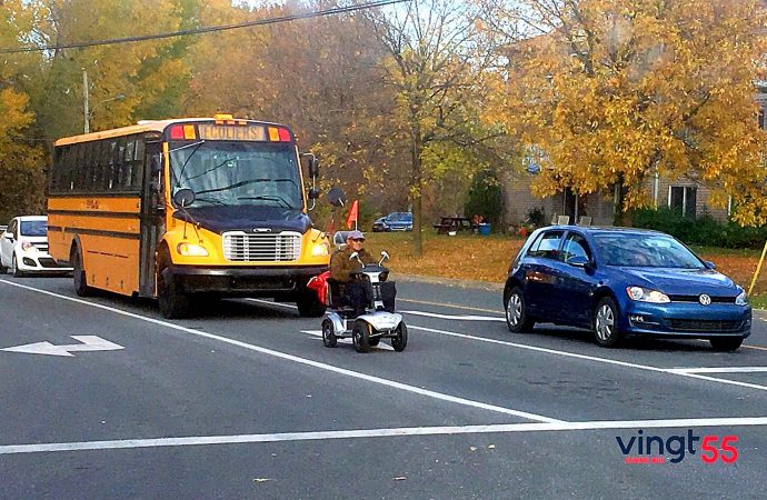 Les véhicules d’Aides à la mobilité motorisée (AMM) arpentent de nouveau nos rues