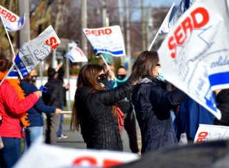 Grève de courte durée du personnel enseignant le mardi, 27 avril 2021 à Drummondville