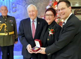 La Drummondvilloise, Louise Rajotte, honorée par le lieutenant-gouverneur du Québec