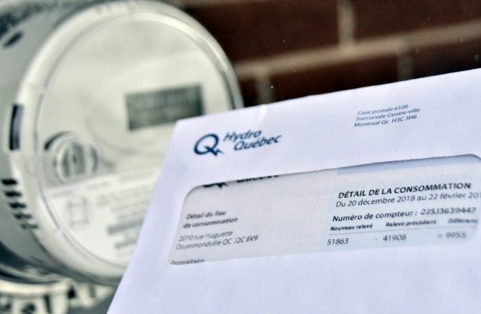 Le 1er avril Hydro-Québec augmentera ses tarifs résidentiels de 0,9