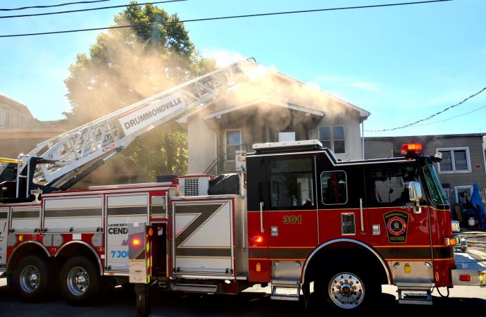 Incendie suspect dans une maison de chambres à Drummondville