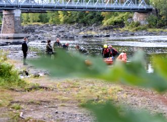 La rivière Saint-François rend le corps du pêcheur porté disparu à Drummondville