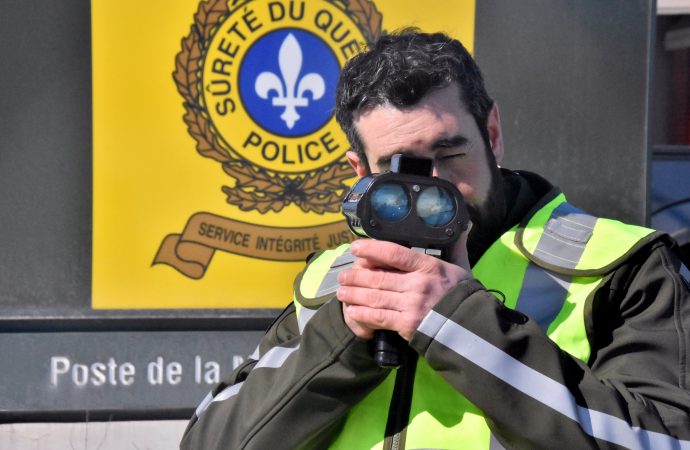Sûreté du Québec – Opération régionale concertée en matière de sécurité routière