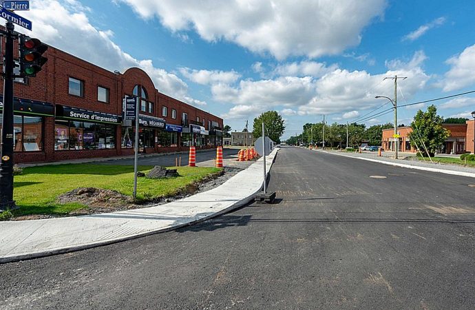 Suivi mensuel du chantier dans le secteur Cormier