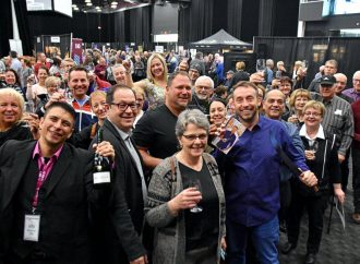 «Champagne »  pour la première édition « Salon Découverte vins et spiritueux Centre-du-Québec  »  !