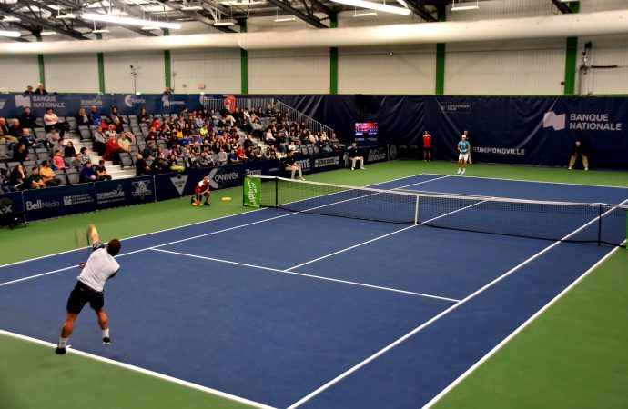 Tennis- Plusieurs Canadiens en action lundi avec l’entrée en scène de Galarneau vs Decamps au Challenger Banque Nationale Drummondville