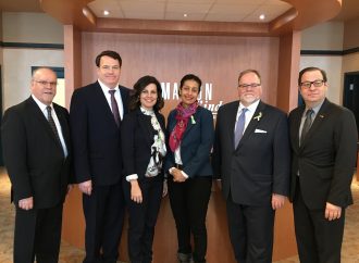 Visite de la vice-première ministre – La ministre Dominique Anglade à l’incubateur de la SDED