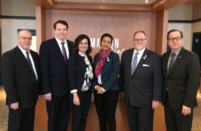 Visite de la vice-première ministre – La ministre Dominique Anglade à l’incubateur de la SDED