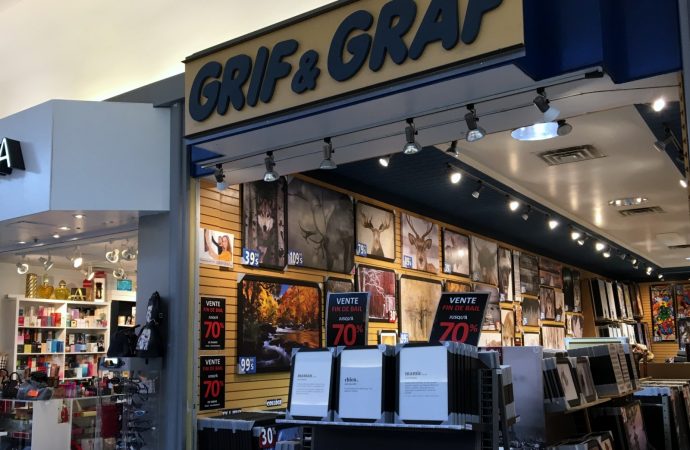 Une nouvelle vocation permet d’éviter la fermeture de Grif & Graf aux Promenades Drummondville