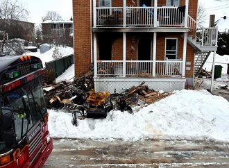 Une personne de blessée dans un incendie à Drummondville