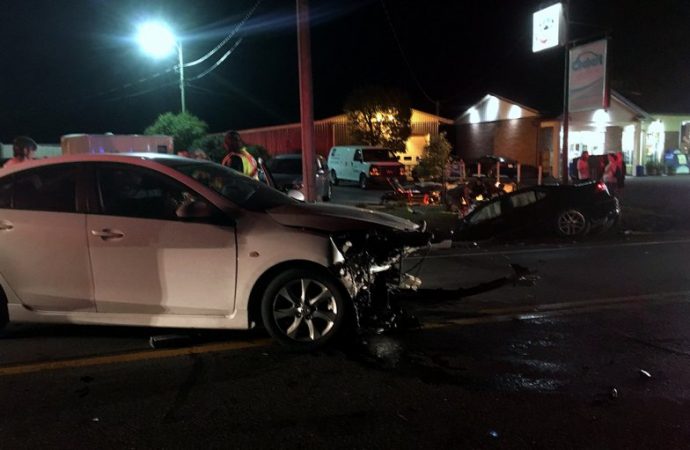 Violente collision frontale à Drummondville