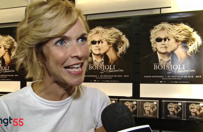 (Vidéo) Brigitte Boisjoli : Un «Signé Plamondon» tout chaud