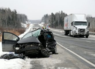 Ulverton: Un homme de 41 ans décède dans une collision sur l’autoroute 55