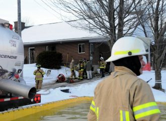 Notre-Dame-du-Bon-Conseil – Dommages limités à une résidence par l’intervention rapide des pompiers