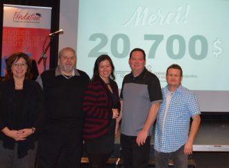 Une contribution record de l’Opération Nez rouge à la Fondation du Cégep de Drummondville