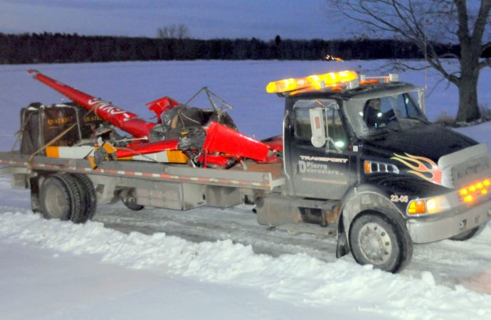 Accident d’hélicoptère – Le BST et la Sûreté du Québec quittent les lieux