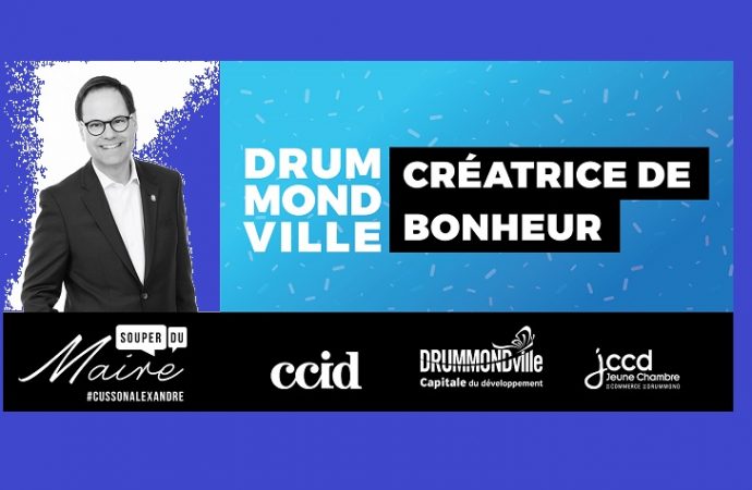 Souper du maire 2018 à la CCID – Drummondville créatrice de bonheur