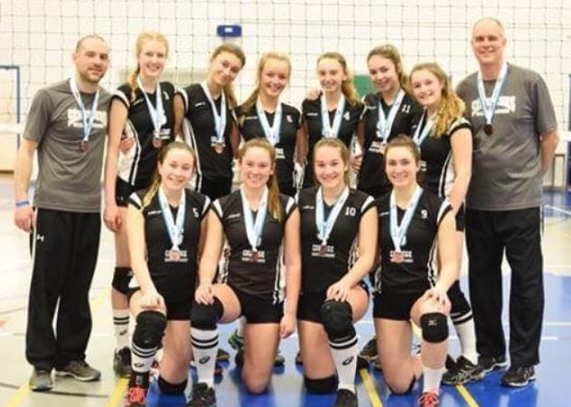 Championnats provinciaux de volleyball féminin – Les juvéniles div 2 des Sénateurs du Saint-Bernard remportent le bronze