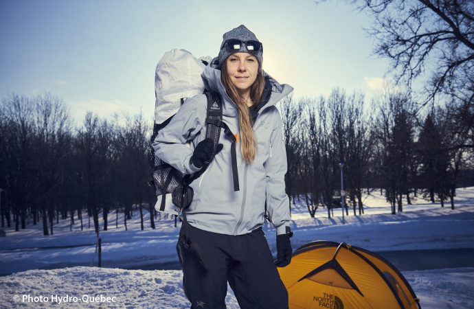 Expédition électrON : départ de la cinéaste et ultramarathonienne Caroline Côté