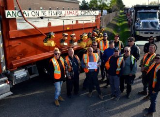 C&rsquo;est une lutte contre la fausse facturation dans le camionnage en vrac selon les camionneurs affiliés à l’ANCAI qui manifestent