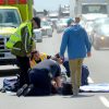 Violente embardée pour un motocycliste et sa passagère à Drummondville