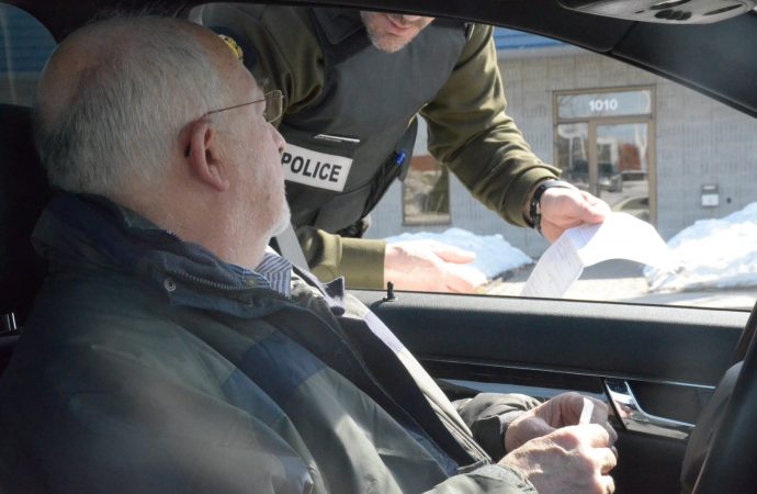 Les policiers de la SQ MRC de Drummond ont participé à une opération  »VIP » au Centre-du-Québec