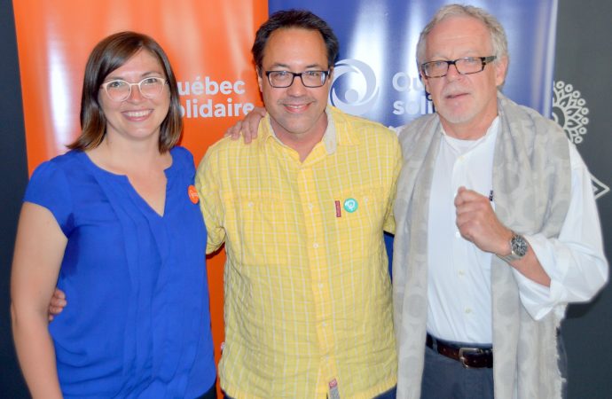 Élections générales de 2018 Sarah Saint-Cyr Lanoie et Lannïck Dinard porteront les couleurs de Québec solidaire dans Johnson et Drummond-Bois-Francs