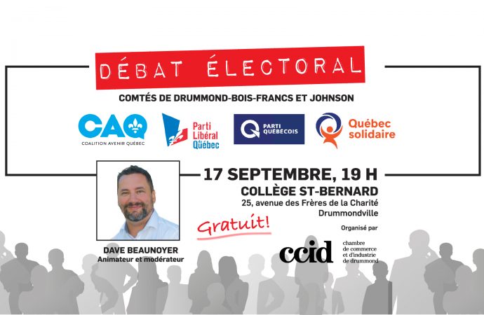 Élections provinciales 2018: La CCID présente l’habituel débat électoral