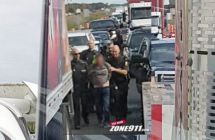 Poursuite policière de Drummondville à Lévis-Une aide inattendue permet l’arrestation du fuyard