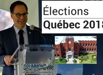 Le maire de Drummondville fait des rencontres productives avec les candidats