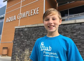 L’équipe «JEUNES ESPOIRS» de Plongeon Québec sélectionne Léon Jacques du Club de plongeon de Drummondville