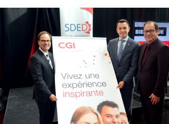 Transformation numérique et innovation: 300 emplois créés en haute technologie-CGI s’implante à Drummondville