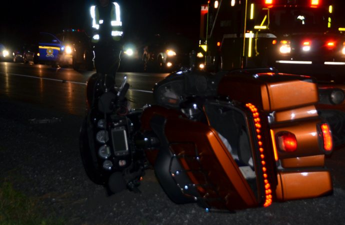 Accident de motocyclette mortel sur la 55-Des accusations pourraient être portées