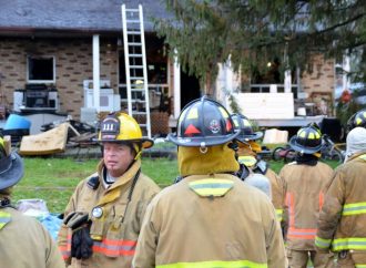 Explosion et incendie suspect à Drummondville