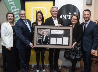 Serge Le Roux intronisé au Temple de la renommée des affaires de Drummondville