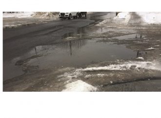 Des accumulations d’eau à divers endroits du réseau routier et piétonnier drummondvillois