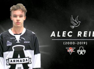 Décès d’Alec Reid, ancien attaquant des Voltigeurs de Drummondville, la famille de la LHJMQ en deuil