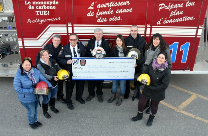 Les pompiers de Saint-Germain-de-Grantham répondent encore une fois à l’appel de la générosité