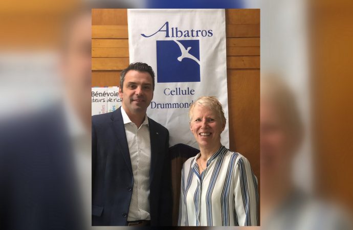 Sébastien Schneeberger souligne la mission humanitaire d’Albatros Drummondville