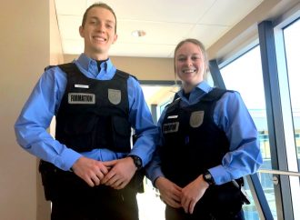 Deux véhicules volés retrouvés grâce à des aspirants policiers dont une aspirante policière de Drummondville.