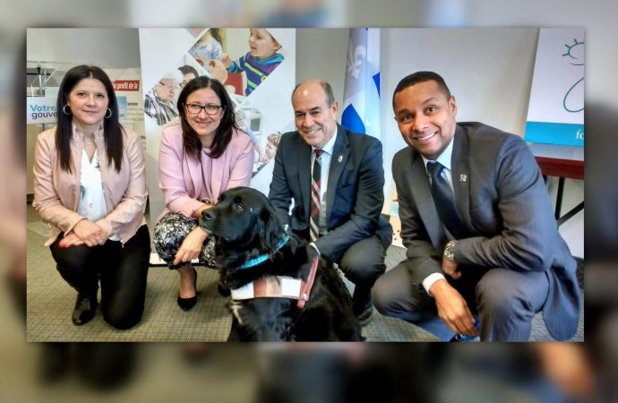 Un chien agira en tant que soutien émotionnel auprès des jeunes de la Mauricie et du Centre-du-Québec