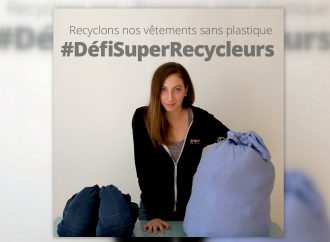 Drummondville – Recyclons nos vêtements sans plastique #DéfiSuperRecycleurs