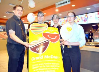 Demain 8 mai à Drummondville, McDonald’s célébrera aussi le 26e Grand McDon