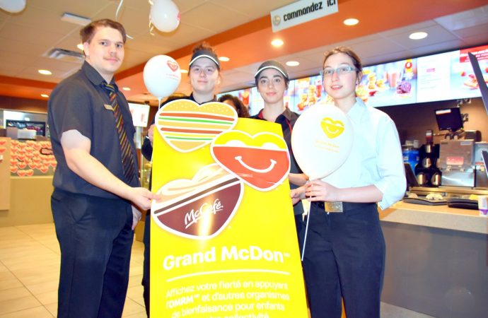 Demain 8 mai à Drummondville, McDonald’s célébrera aussi le 26e Grand McDon
