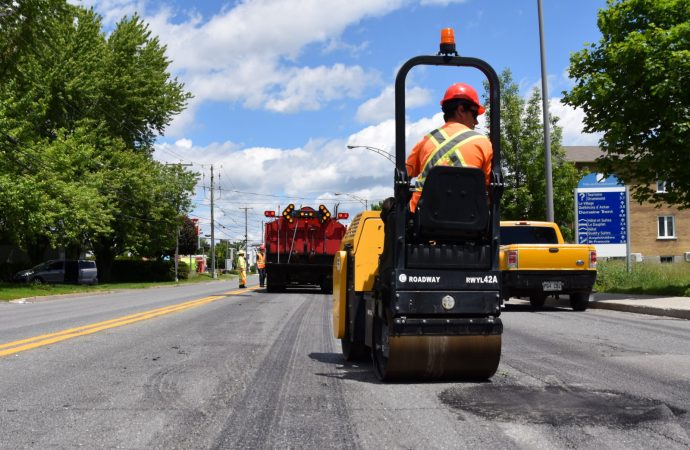 La Villle de Drummondville annonce près de 16,6 M$ pour la réfection des infrastructures municipales cette année