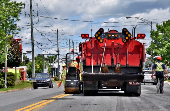 Réfection des rues – La Ville de Drummondville intervient sur plus de 15 km en 2020